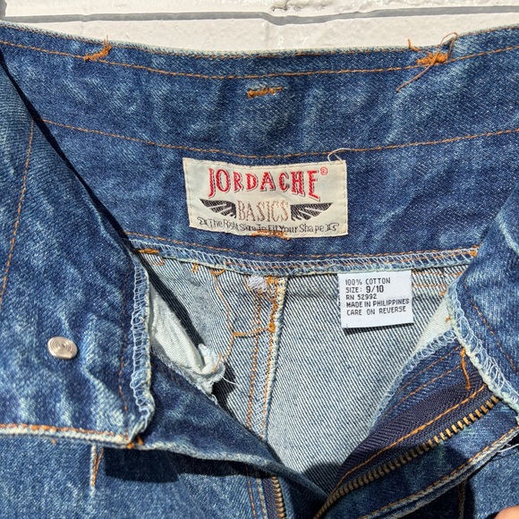 RARE Vintage Jordache Dark Denim High Waisted Pencil Skirt, SZ 9/10 (25”) EUC! - Picture 11 of 11